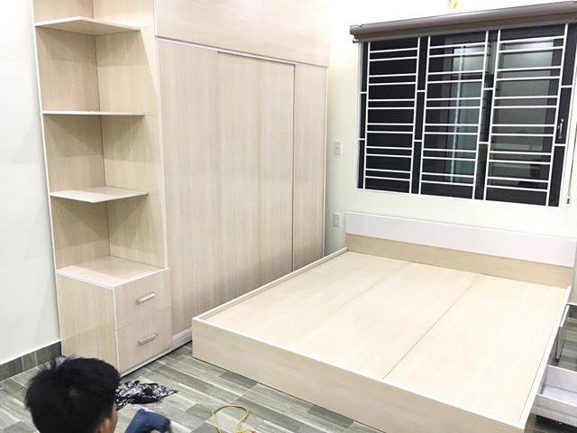 Những mẫu giường nhựa 1m8 2m chất lượng | Nội thất The Five 2