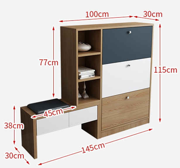Cách chọn kích thước tủ giày dép chuẩn nhất 2022