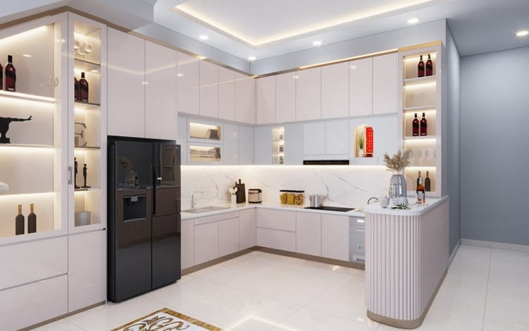 TOP những mẫu nội thất bếp đẹp tiện nghi trong năm 2022 13