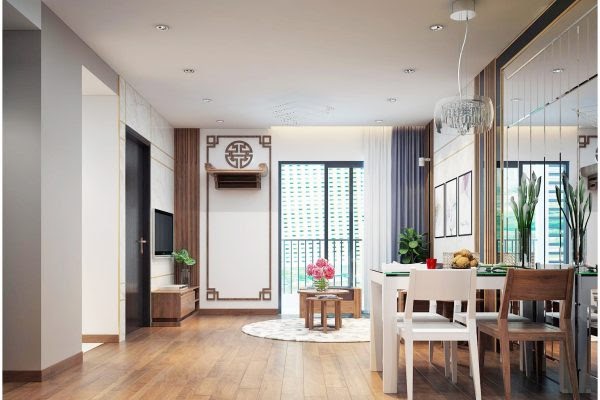 Những tips thiết kế nội thất chung cư 80m2 đẹp 2