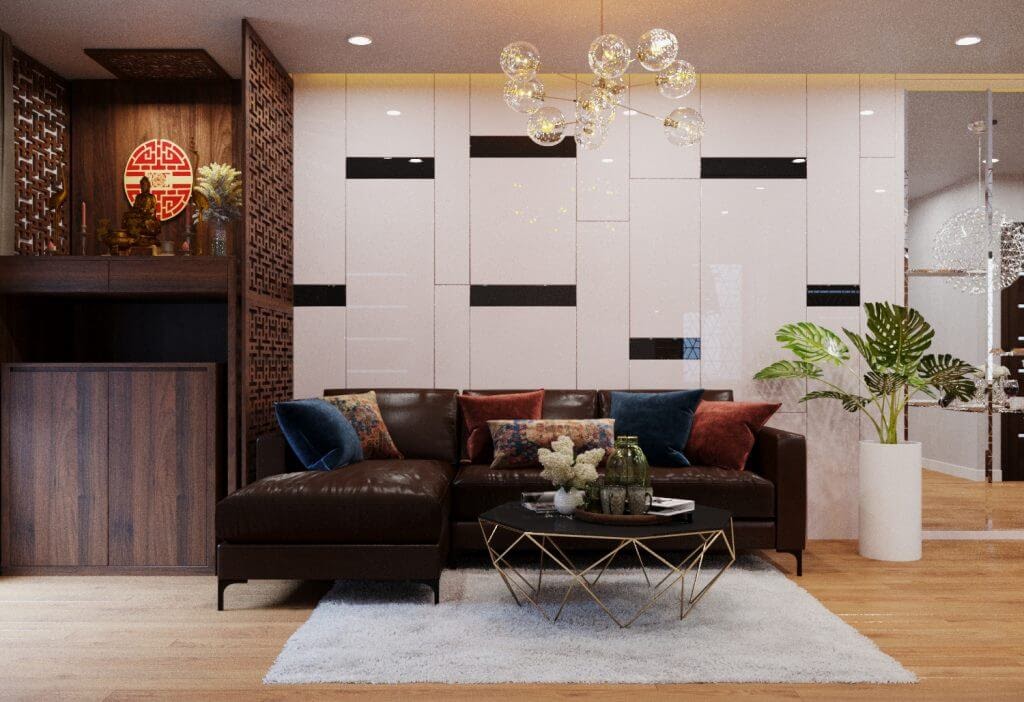 Những tips thiết kế nội thất chung cư 80m2 đẹp 3