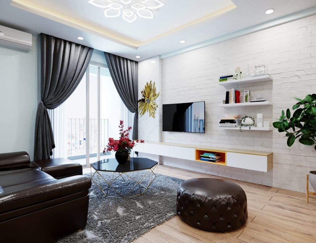 Những tips thiết kế nội thất chung cư 80m2 đẹp 4
