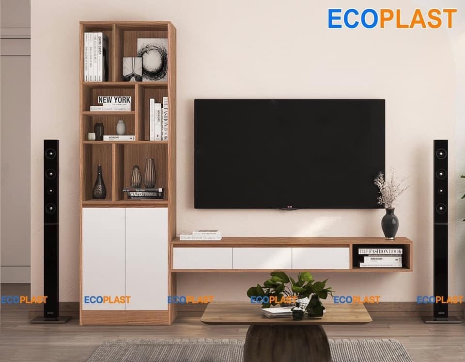 Mẫu kệ TV phòng khách hiện đại
