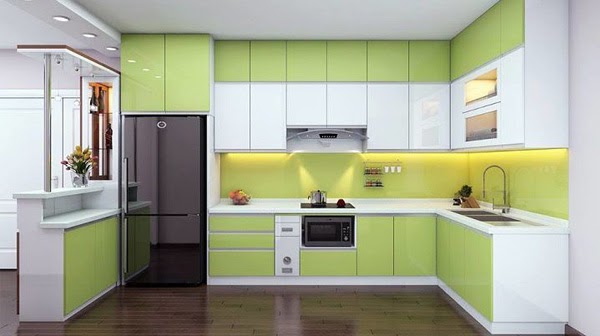  So sánh tủ bếp nhựa và gỗ | Nội thất The Five 1