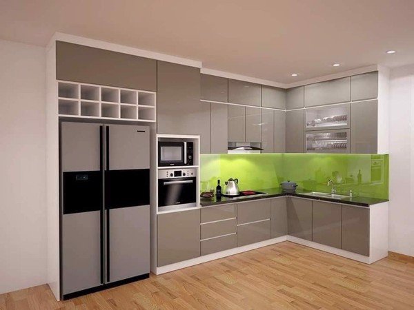 999 mẫu tủ nhựa bếp cao cấp HOT nhất 2022 | Nội thất The Five  5
