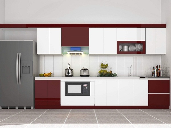999 mẫu tủ nhựa bếp cao cấp HOT nhất 2022 | Nội thất The Five  8