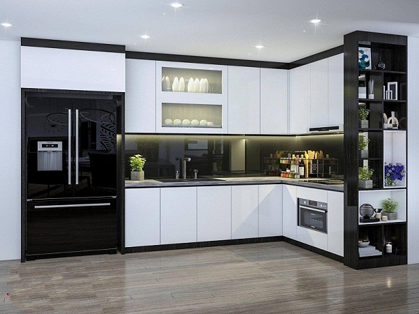 999 mẫu tủ nhựa bếp cao cấp HOT nhất 2022 | Nội thất The Five  9