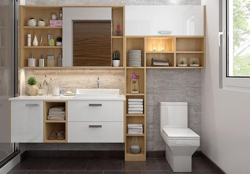 Tủ nhựa Lavabo giá rẻ | Tủ nhựa Lavabo phòng tắm 1