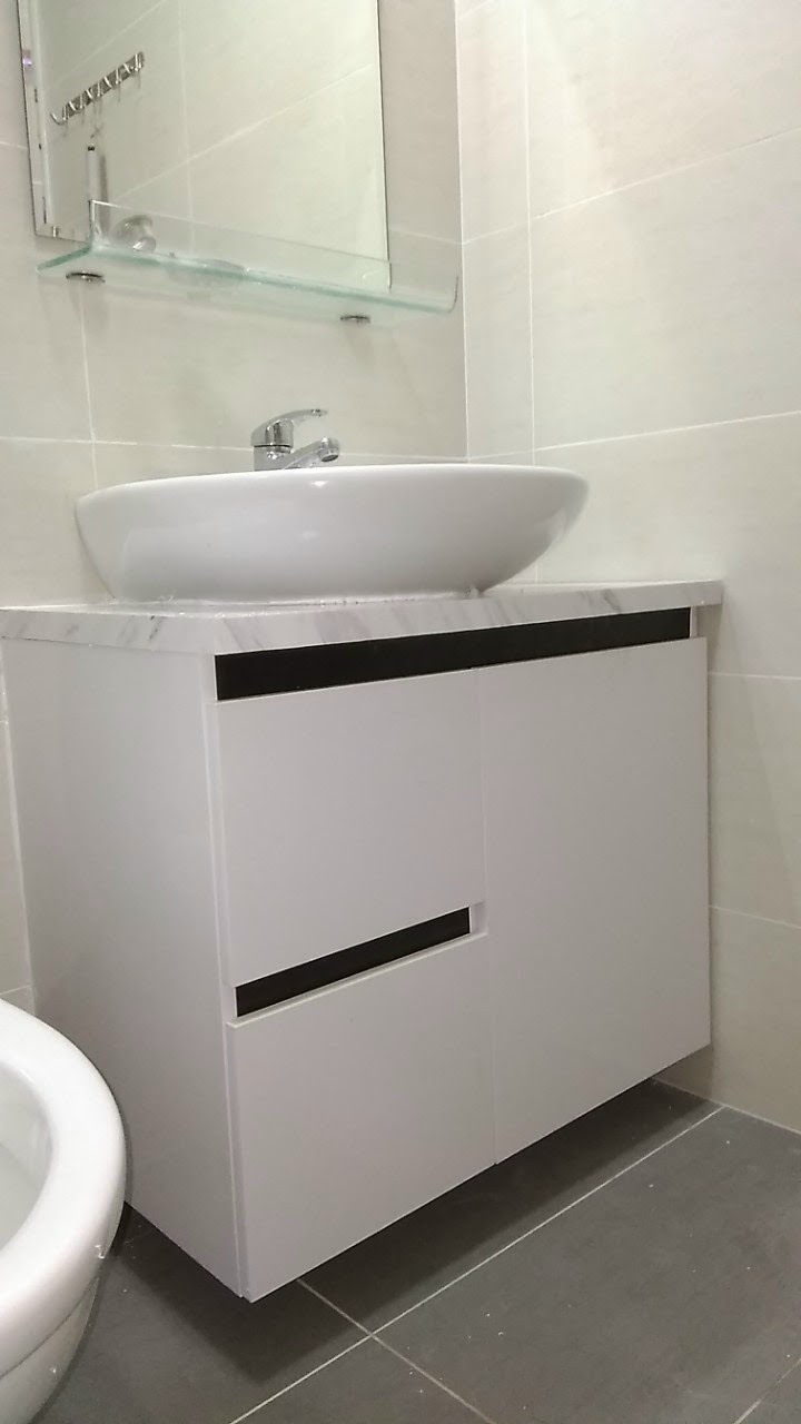 Bộ tủ Lavabo kích thước nhỏ