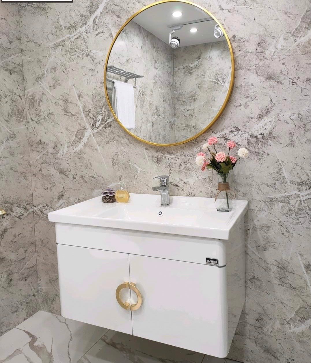Tổng hợp các mẫu tủ chậu Lavabo Hot nhất hiện nay