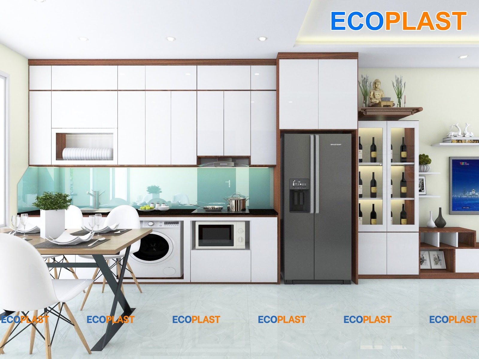 Các Mẫu Nội Thất Bếp Đẹp Hiện Đại, Tiện Nghi, Giá Rẻ