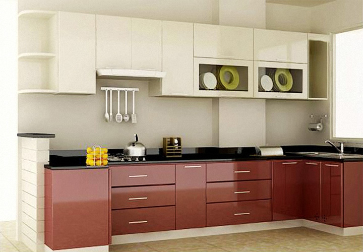So sánh tủ bếp nhựa và nhôm – Nội thất The Five