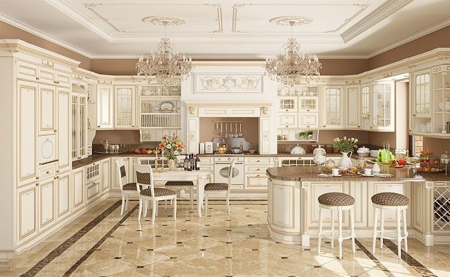 Ưu - nhược điểm tủ bếp nhựa tân cổ điển là gì?