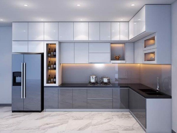 999 mẫu tủ nhựa bếp cao cấp HOT nhất 2022 | Nội thất The Five