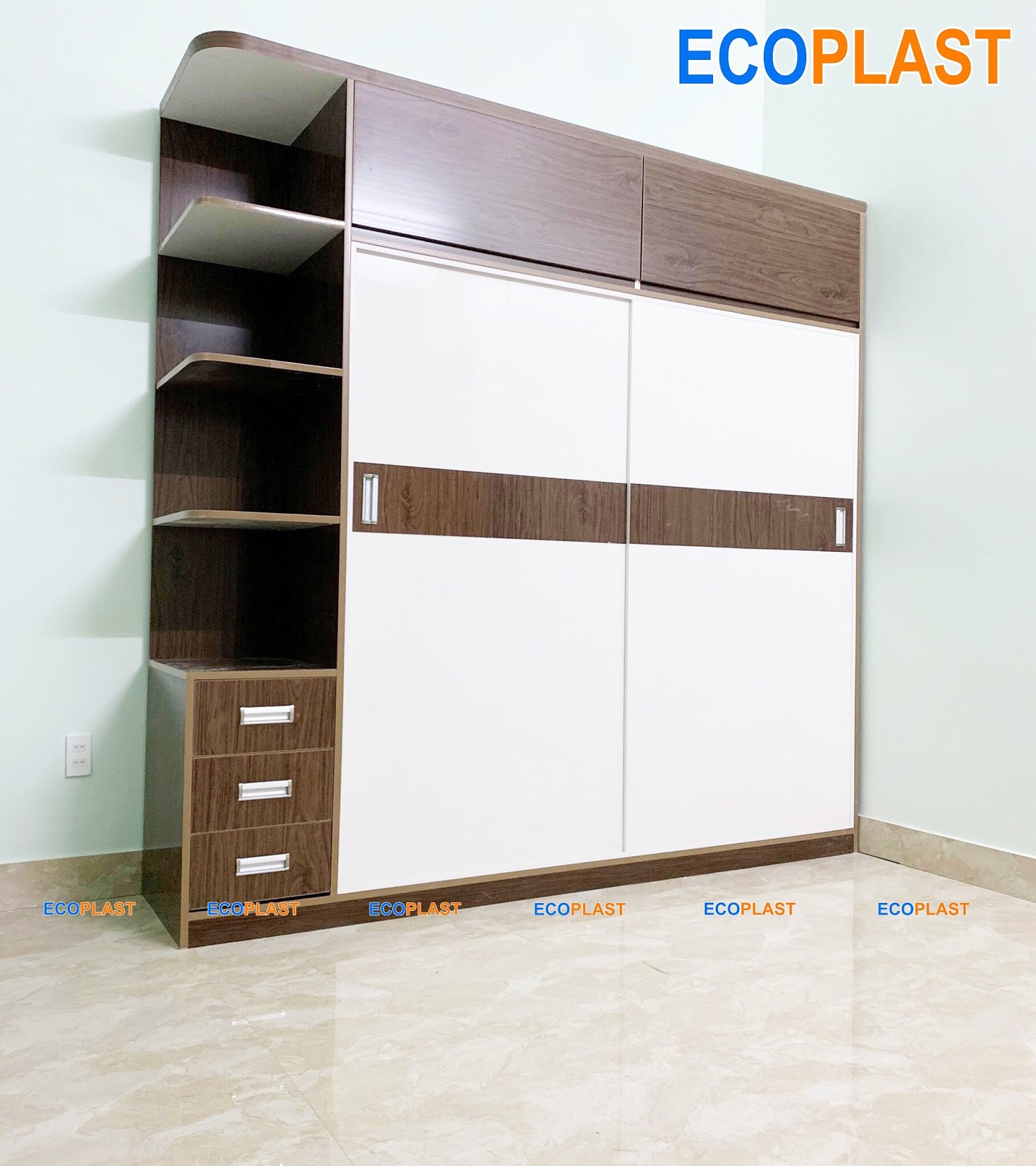 Mẫu Tủ Nhựa Đài Loan Cửa Lùa Bán Chạy Nhất Hiện Nay