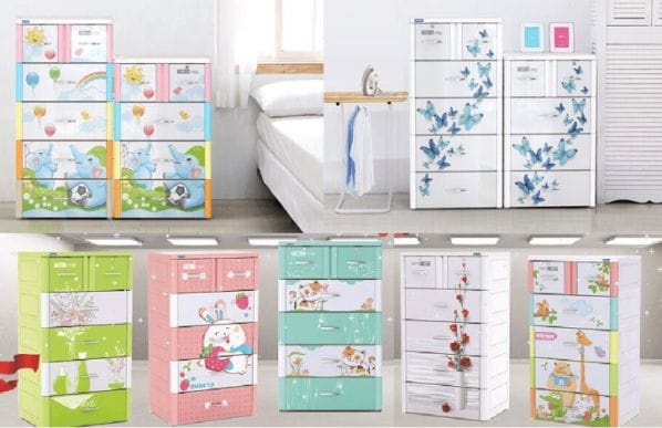 Tủ nhựa kéo đựng quần áo chất lượng | nội thất The Five