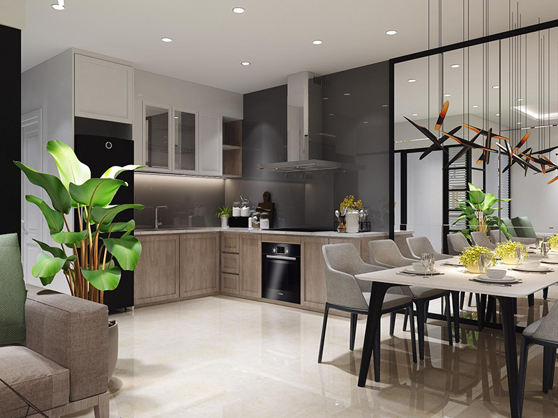 Các mẫu nội thất bếp đẹp, hiện đại bắt kịp xu hướng mới nhất 2022