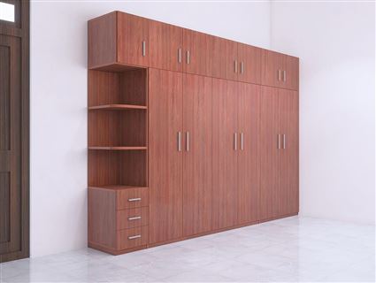 Mẫu tủ áo cao kịch trần siêu to khổng lồ 8