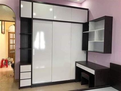 Mẫu tủ áo cao kịch trần siêu to khổng lồ 15
