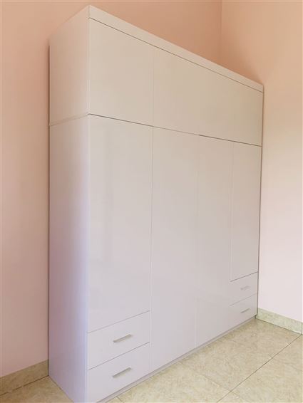 Tủ áo 4 cánh Ecoplast mẫu 2 1