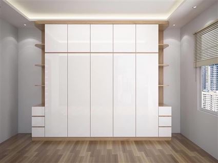 Mẫu tủ áo cao kịch trần siêu to khổng lồ 27